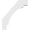 Ekena Millwork 4-in. W x 26-in. D x 30-in. H Merced Architectural Grade PVC Knee Brace BRCP04X26X30MRC - alternate 2